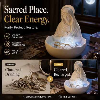 🔥📢📢 Tijdelijke actie: 50% korting! 🎁🙏 Madonna Bowl – Koester uw schatten, vind innerlijke rust