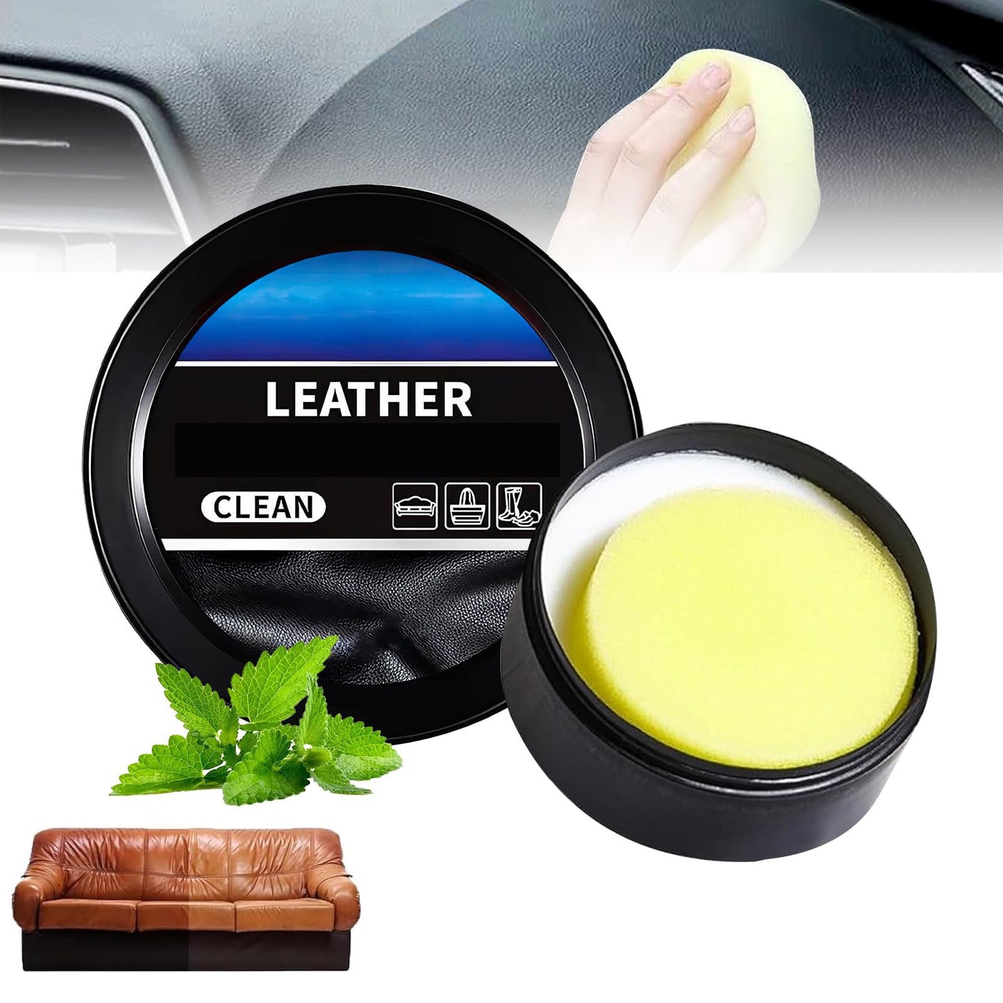 Premium Leer Balsem - 3-in-1 Reiniger, Conditioner & Beschermer