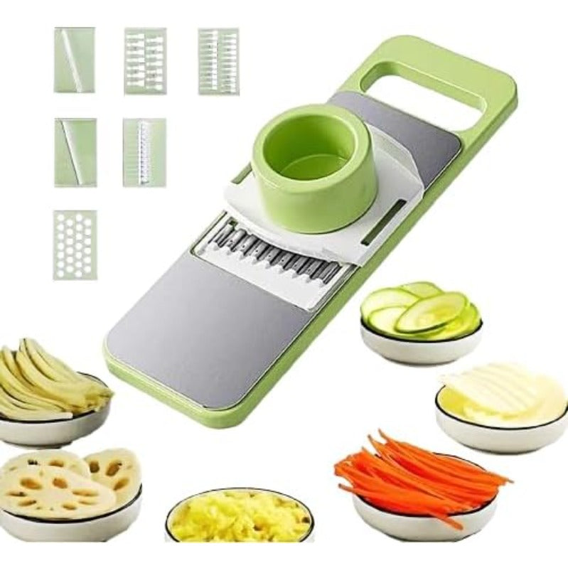 6-in-1 SafePrep Mandoline & Rasp