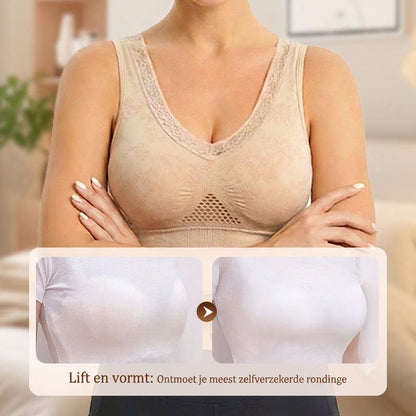 Comfortabele Sluitingsloze Shaping BH – Gemaakt van Puur Katoen