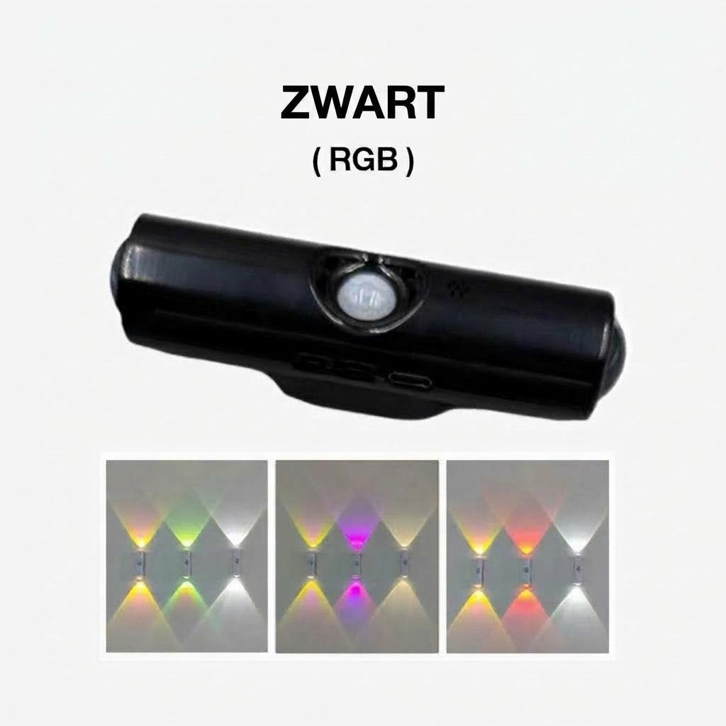 Slimme magnetische sensorlamp met RGB-licht – Oplaadbare bewegingssensorlamp voor kast, trap en sfeerverlichting