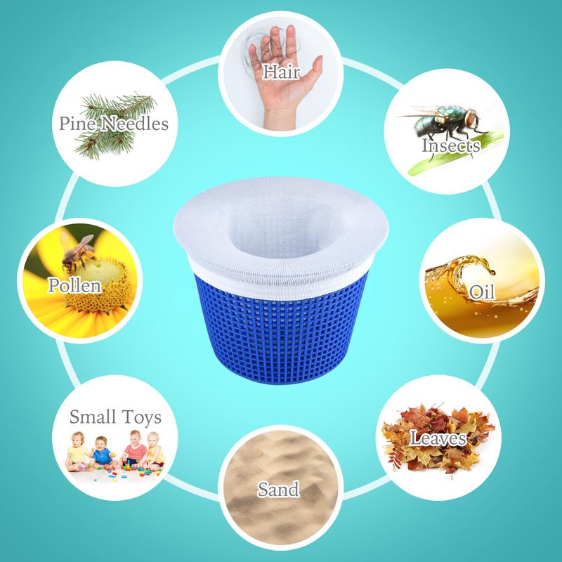 💥 🔥 Tijdelijke aanbieding: Koop er 2, krijg er 1 gratis! ✨ Schoonmaakset voor zwembadskimmermand – Reinig de skimmer eenvoudig en effectief (Set van 10)