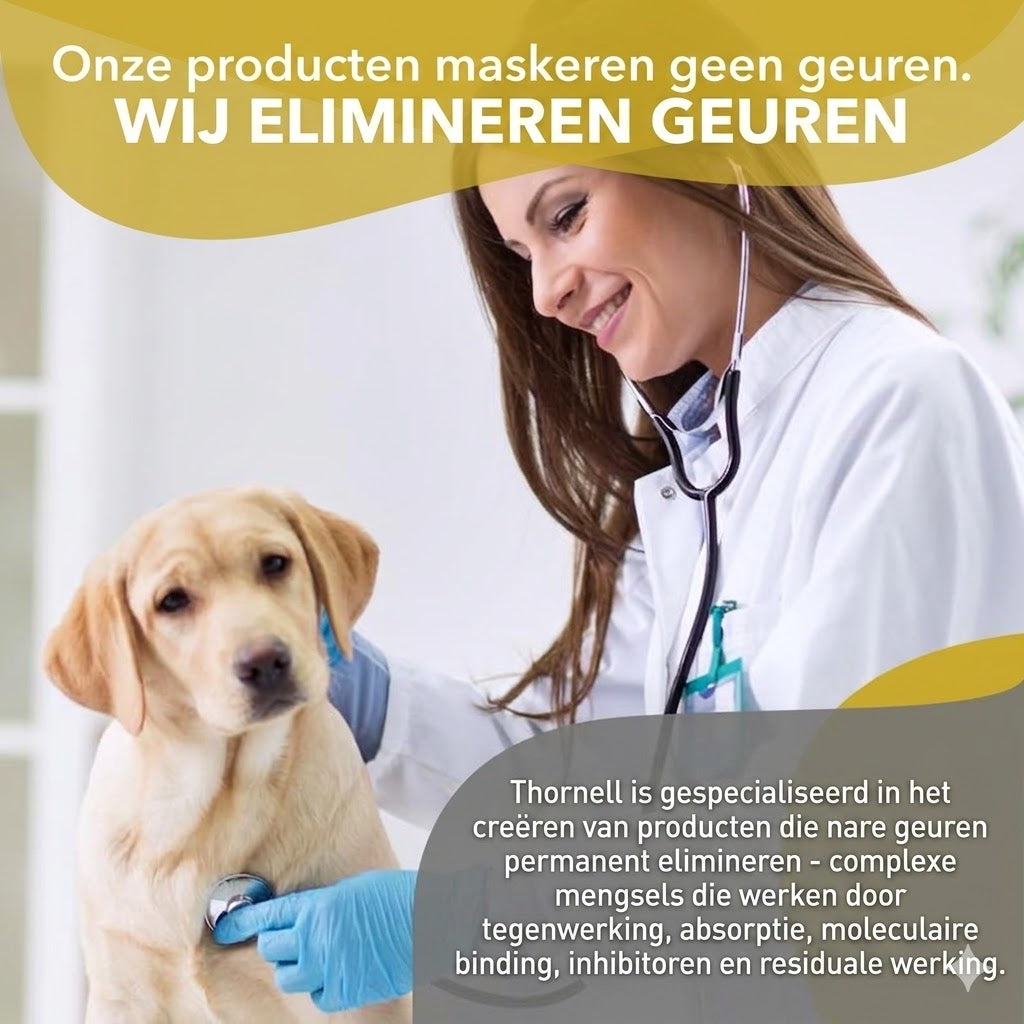Krachtige Geurverwijderaar voor Kennels en Dierenverblijven