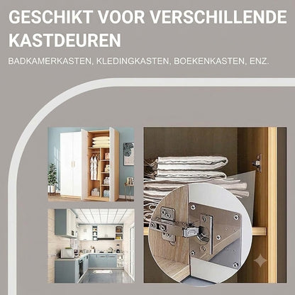 Reparatieset voor kastscharnieren