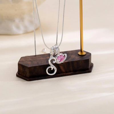 Elegante ketting met hartvormige hanger