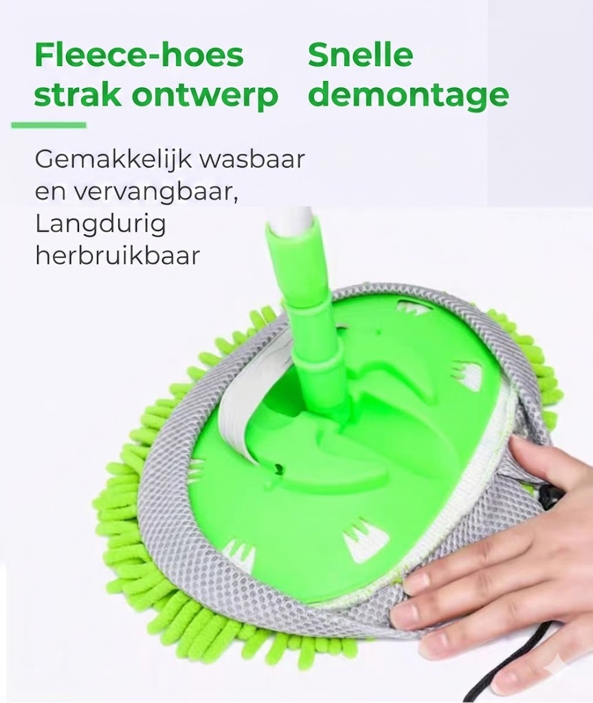 Telescopische autowas-mop