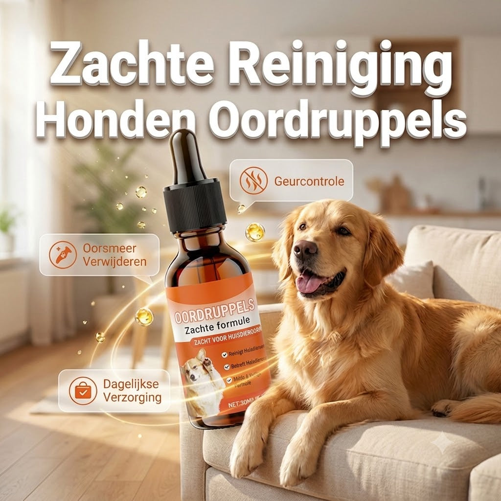 Milde Oordruppels voor Honden – Voor Dagelijkse Verzorging