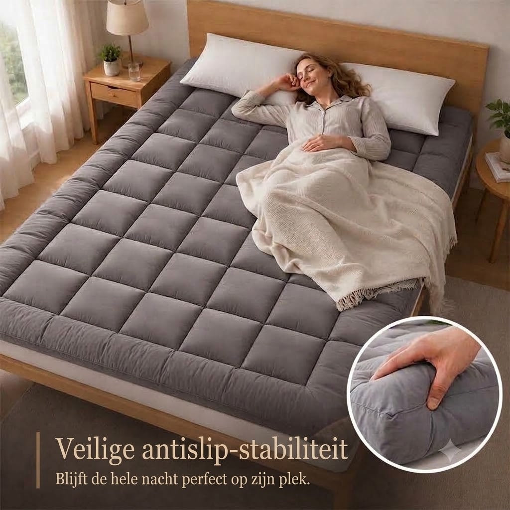 Zachte gewatteerde oprolmatras