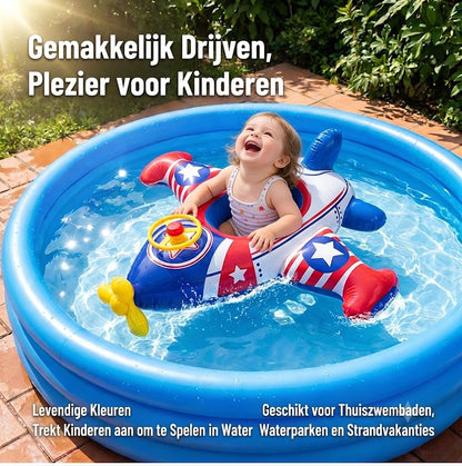 Opblaasbare Zwemband in Vliegtuigvorm voor Kinderen
