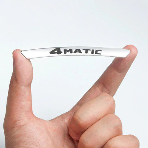 3D metalen stickers voor autobanden/velgen