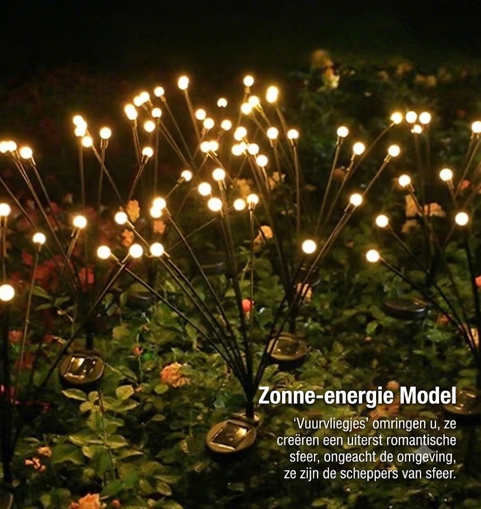 Solar Vuurvliegjes Tuinverlichting
