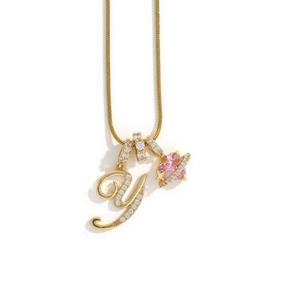 Elegante ketting met hartvormige hanger