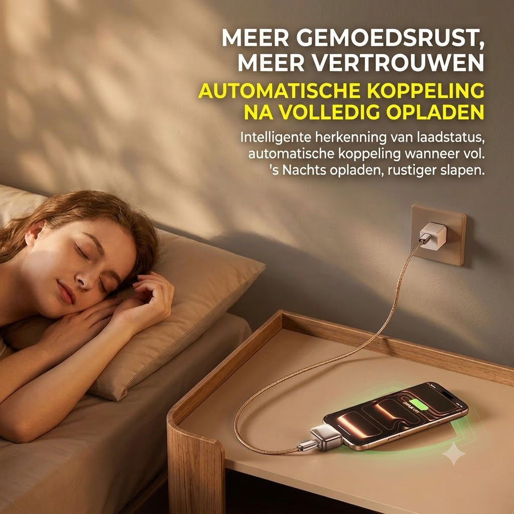 Premium 140W Snellaadapparaat met Automatische Uitschakeling