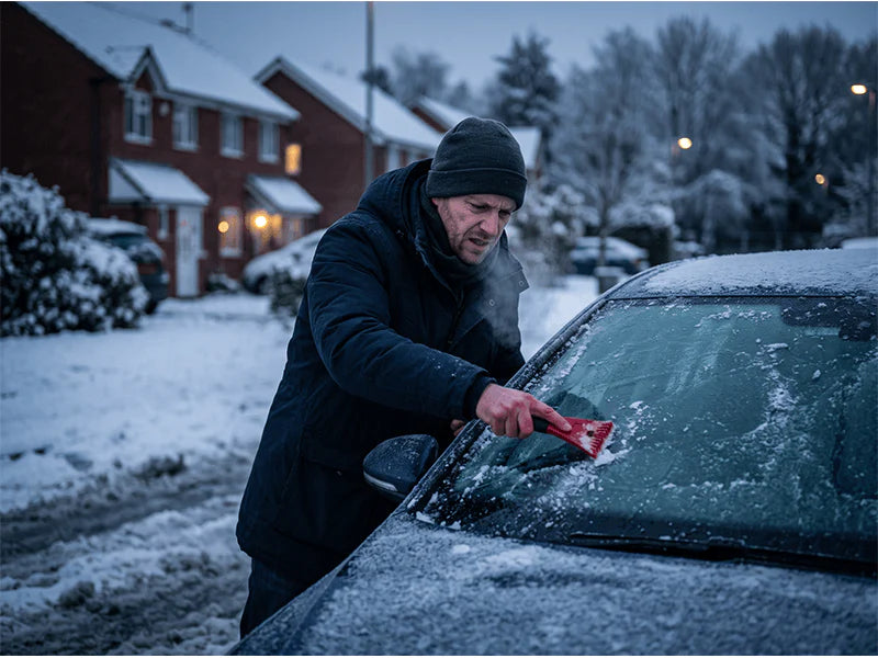 Extra dikke halve autohoes, zon- en sneeuwbestendig, vorst- en UV-bestendig