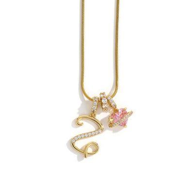 Elegante ketting met hartvormige hanger