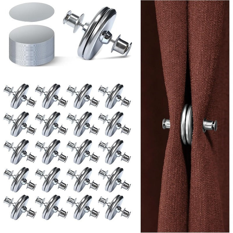 Sterke Gordijn Magneten – Magnetische Gordijnsluiters – Set van 12 stuks