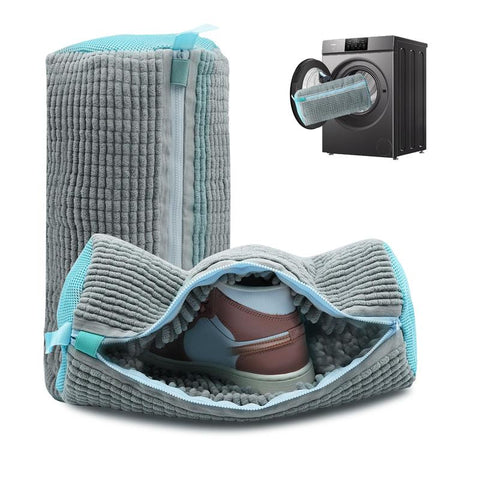 Microvezel Waszak voor Schoenen – Zacht & Effectief – Optimale Bescherming voor Schoenen en Wasmachine