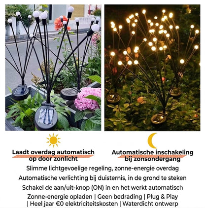 Solar Vuurvliegjes Tuinverlichting