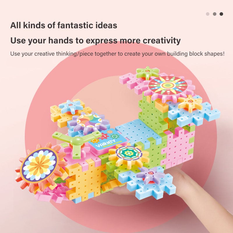 Opettava rakennussarja: sähköiset hammasrattaat