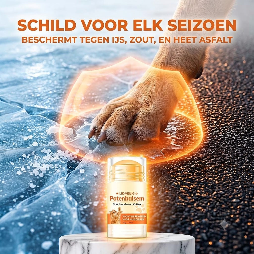 Hydraterende balsem stift voor pootjes