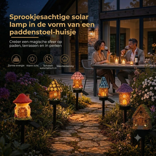🍄💡FairyLight™ | Solarlampen – Verander je tuin in een sprookjeswereld