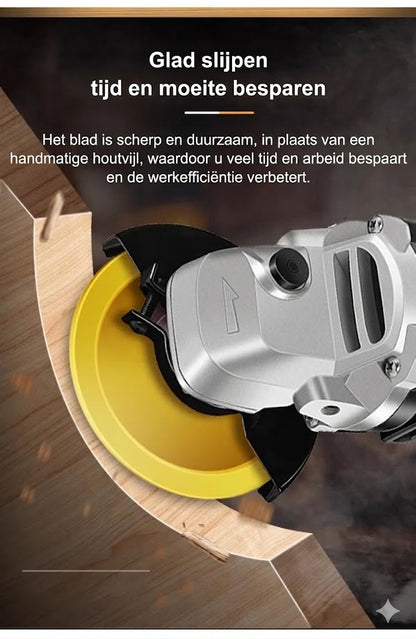 ⚙️ Slijpschijven voor houtbewerking – snel snijdend, scherp en duurzaam, geschikt voor haakse slijpers