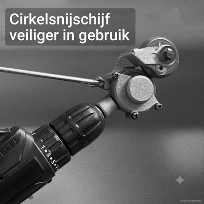 Plaatknipschaar opzetstuk voor boormachine – Elektrische metaalschaar en plaatschaar