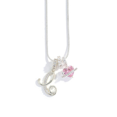 Elegante ketting met hartvormige hanger