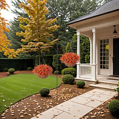 Tekokukkia puutarhakoristeluun – 8 kappaleen ulkosarja