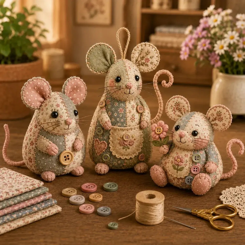 Retro Muis DIY Pakket🐭