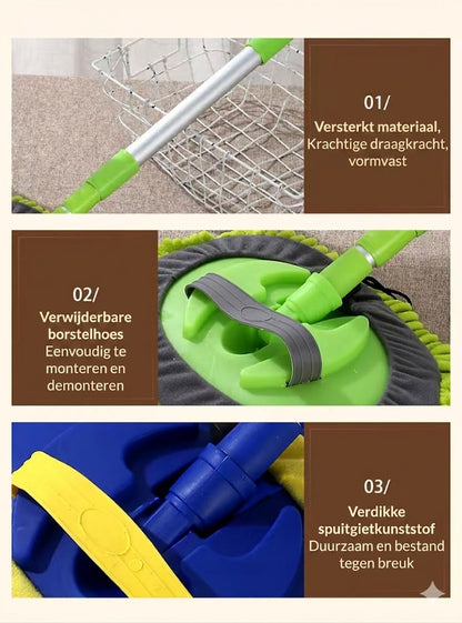 Telescopische autowas-mop