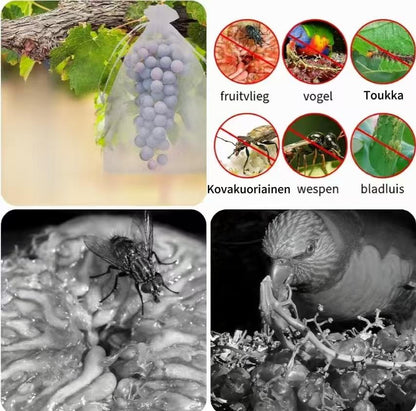 Suojapussit hedelmille ja vihanneksille