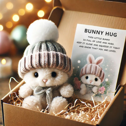 Handgemaakte Mini Konijnen Knuffeltjes - Leuk Paascadeau & Decoratie