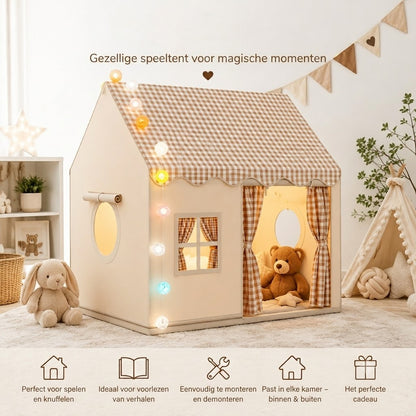 Comfortabele Kinderspeeltent / Gezellige Speeltent voor Kinderen
