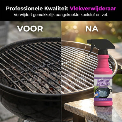 Krachtige BBQ Reiniger Spray – Snelle Vetoplosser voor Grill en Barbecue