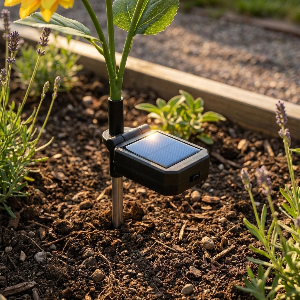 🌻Zonnebloem-tuinlamp op zonne-energie– Ziet eruit als een echte zonnebloem