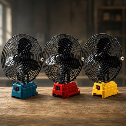 Draagbare Ventilator op Gereedschapsaccu