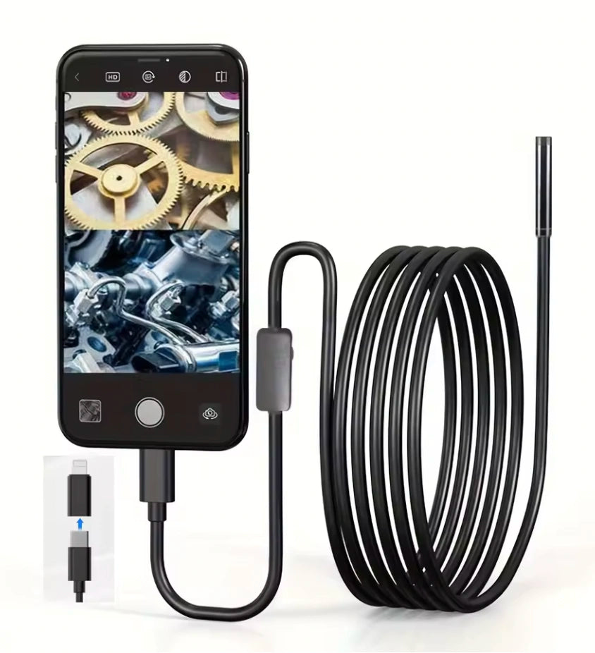 HD-inspectiecamera / endoscoop voor mobiele apparaten
