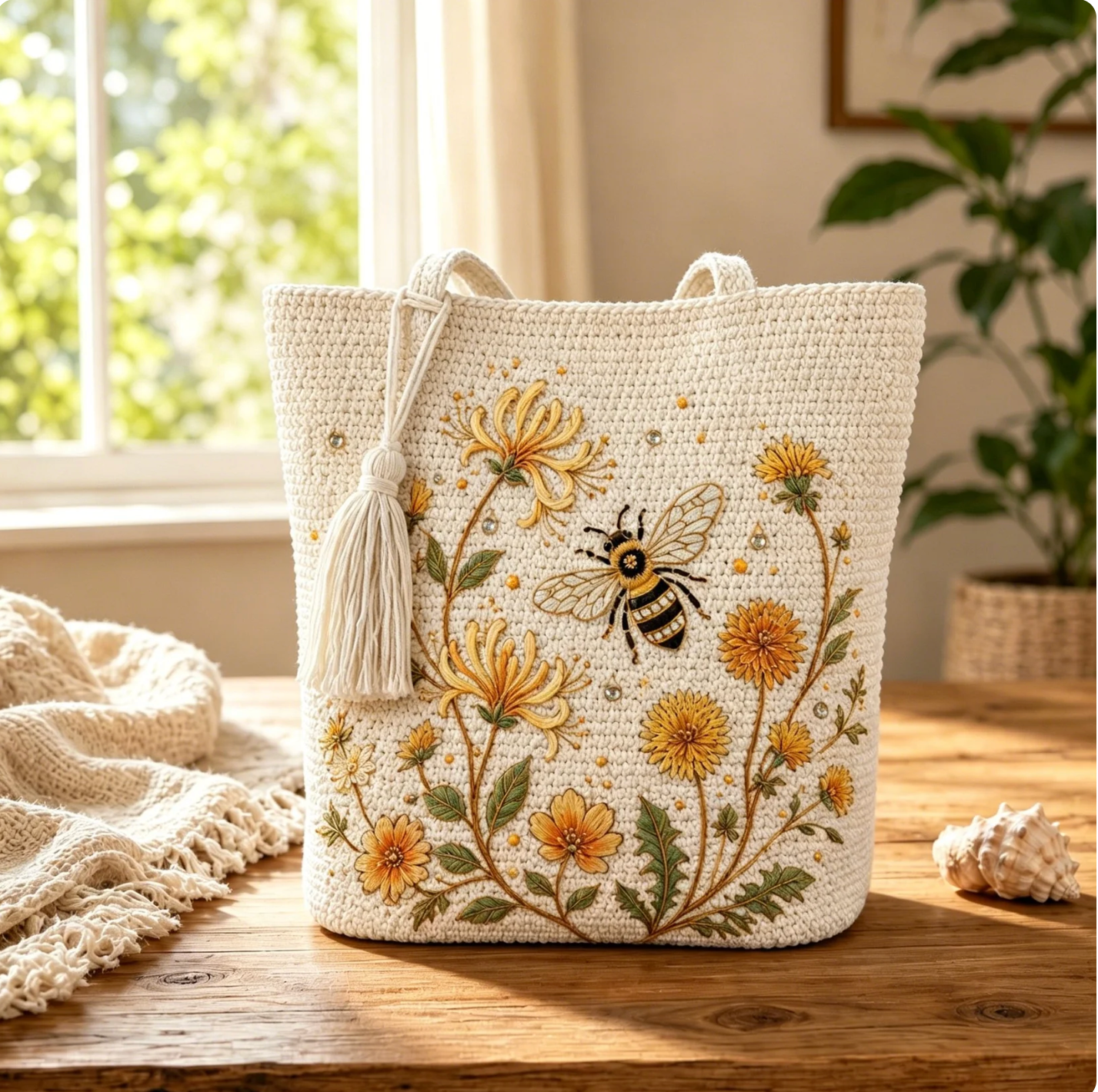 BeeBelle™ – Zomerse Handtas / Zomer Handtas