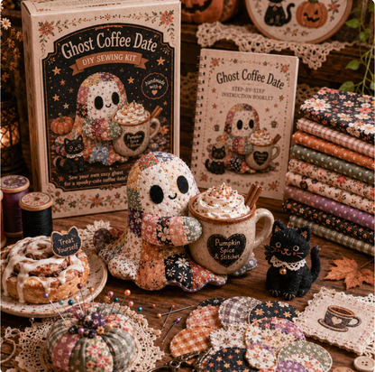 GhostCraft – DIY Lapjesdeken Spook