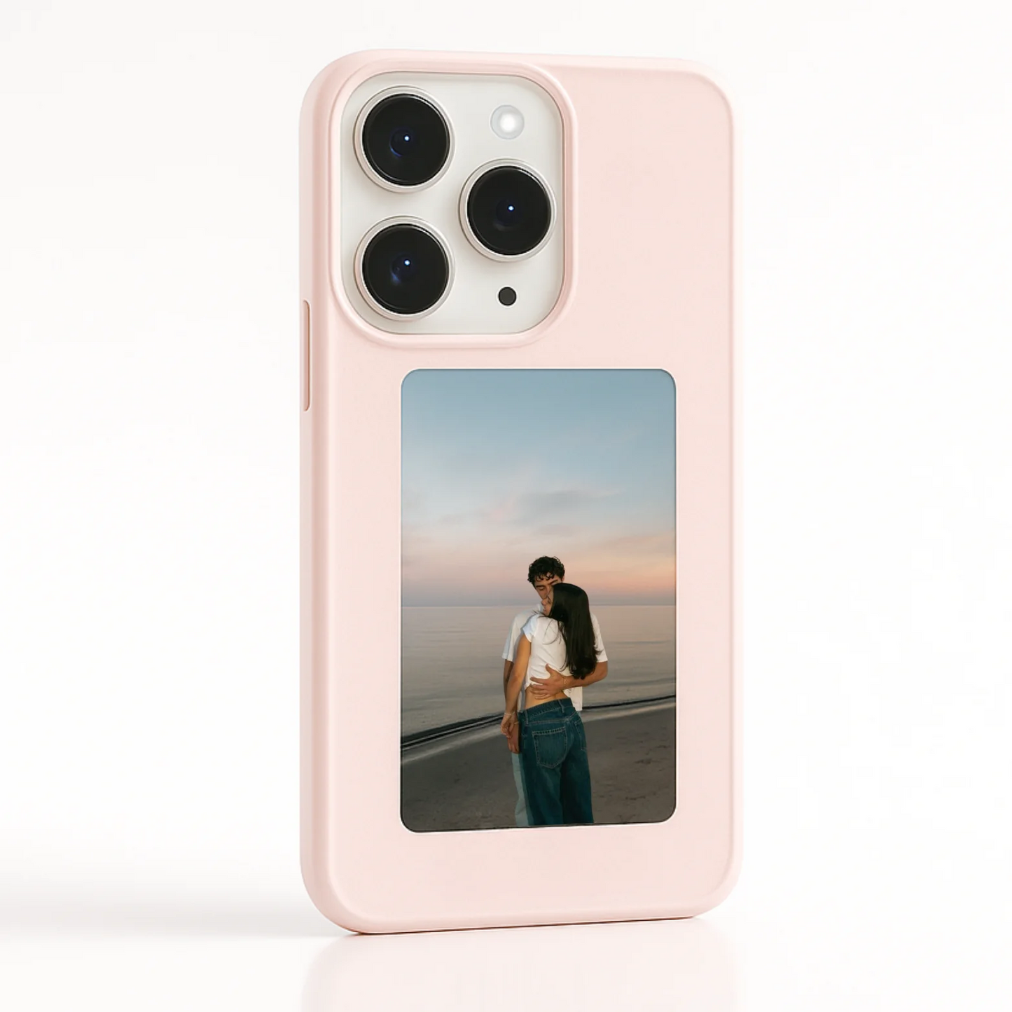 Pixly NFC E-Ink Case voor iPhone - Smart Hoesje met Aanpasbaar Scherm (DIY Foto's)