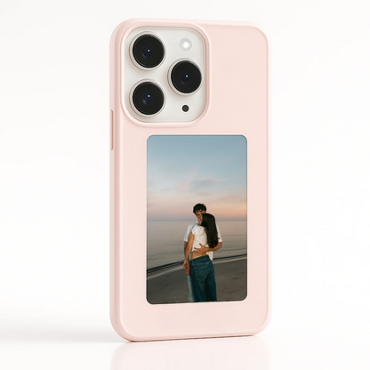 Pixly NFC E-Ink Case voor iPhone - Smart Hoesje met Aanpasbaar Scherm (DIY Foto's)