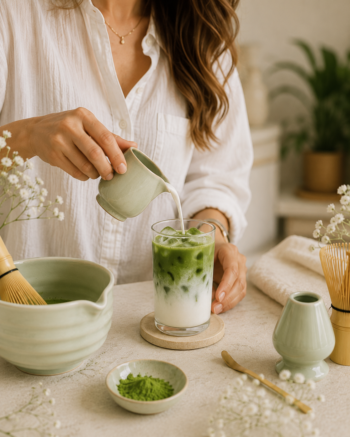 🍵Matcha Garde Set – Alles wat je nodig hebt voor die coffeeshopsfeer in huis💚