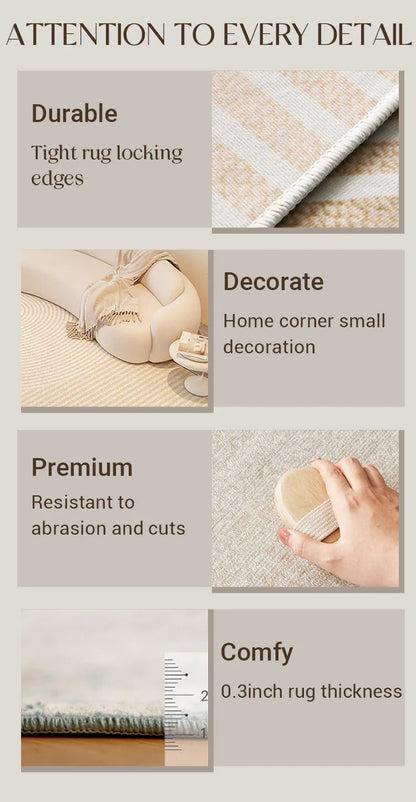 Ylellinen pestävä ja tahrankestävä matto