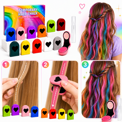 ColorPop haarkrijt – 12 uitwasbare kleuren