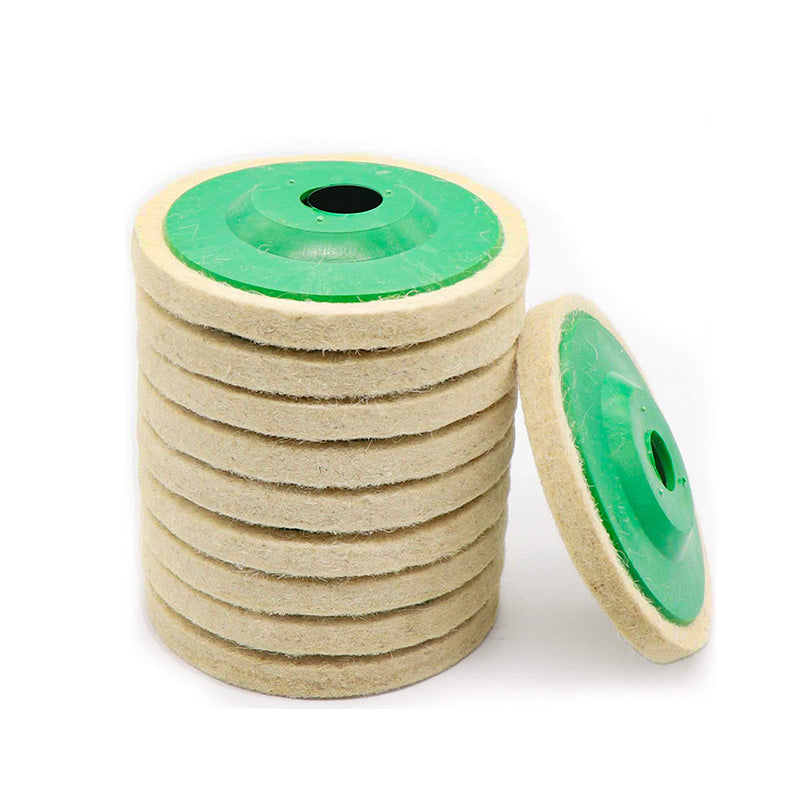 Vilt Polijstschijven voor Dremel & Multitool - 10 Stuks