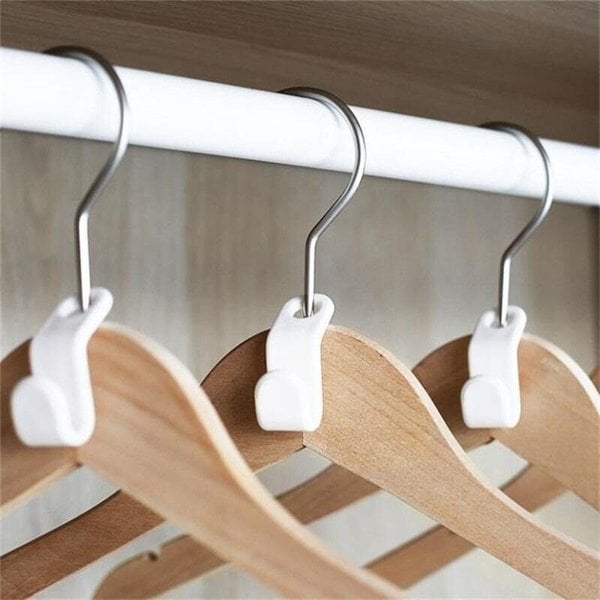 Ruimtebesparende Kledinghanger Haken (Set van 12 stuks)