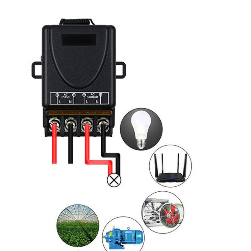 💥Draadloze Afstandsbediening en Ontvanger Set - Universeel - Plug & Play - Geen Kabels⚡ Nodig