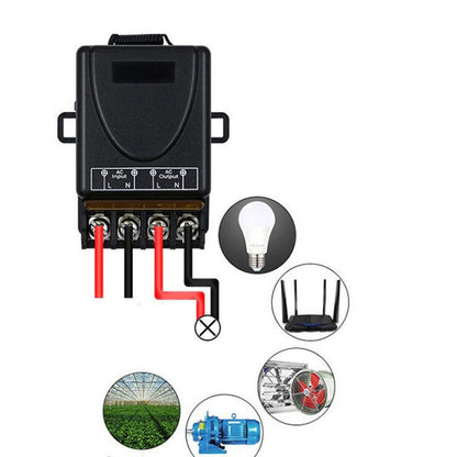 💥Draadloze Afstandsbediening en Ontvanger Set - Universeel - Plug & Play - Geen Kabels⚡ Nodig