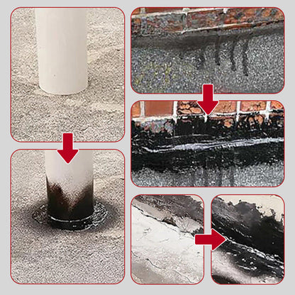 Lekkage Spray Waterdicht - Vloeibaar Rubber voor Dakgoot, Pijpen & Naden (Stopt Lekkage Direct)